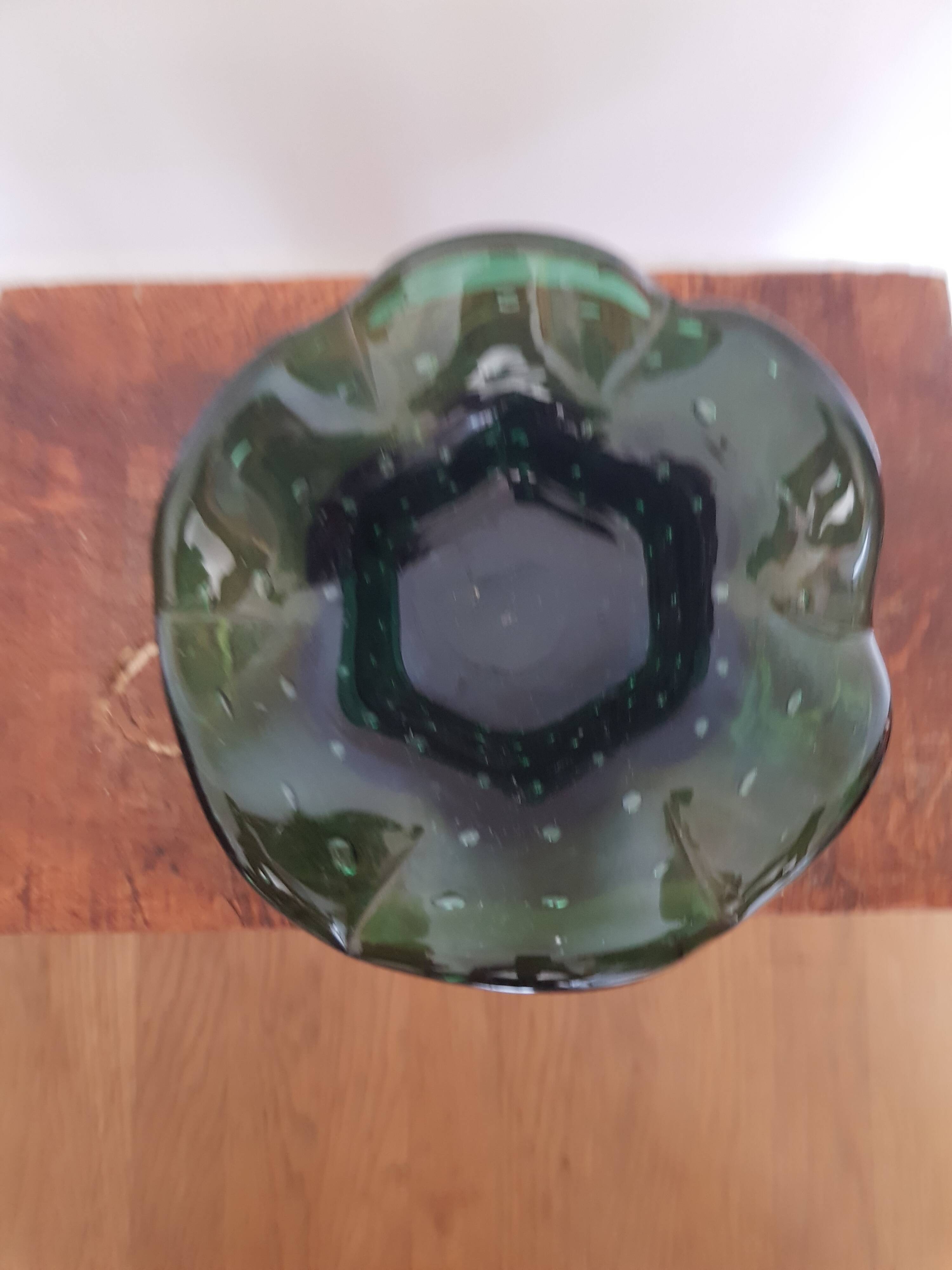 Cendrier en verre de murano