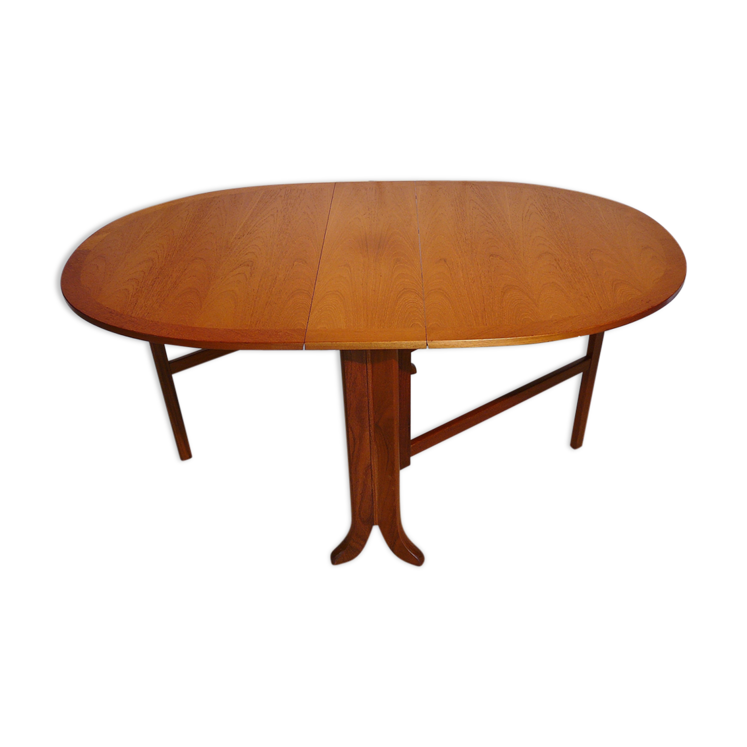 Scandinavian Nathan teak folding table