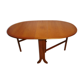 Scandinavian Nathan teak folding table
