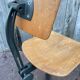 Vintage Friso Kramer adjustable workshop stool for Ahrend De Cirkel