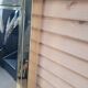 Large vintage design mirror in gold metal