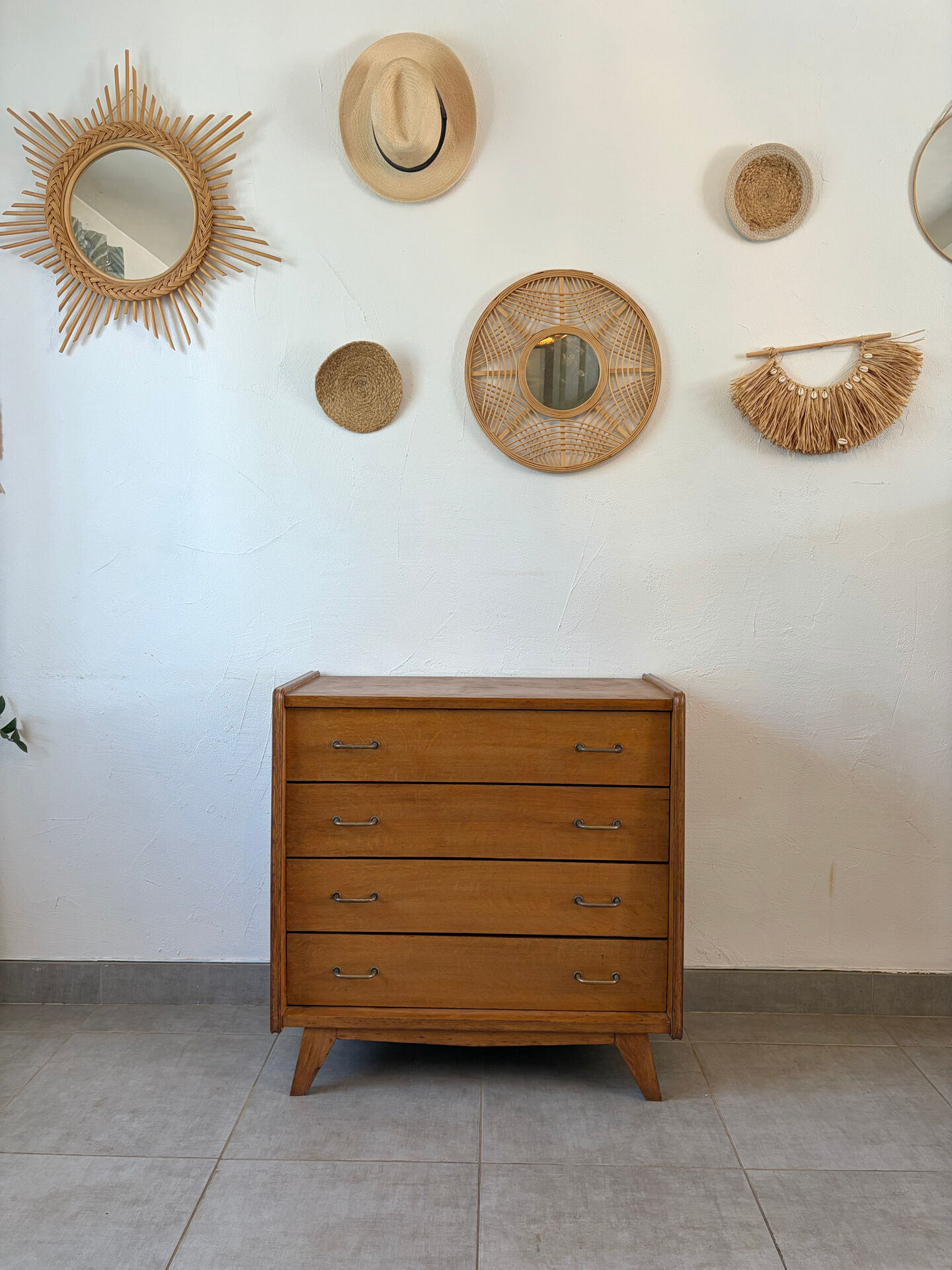 Vintage commode from the 1960s.