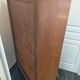 Vitrine vintage en placage de palissandre