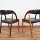 Mid-century danish dining chairs, 1960, set of 2