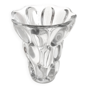 PIerre D'Avesn crystal honeycomb vase Height 20.7 cm