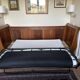 Antique 19th century mahogany sofa bed