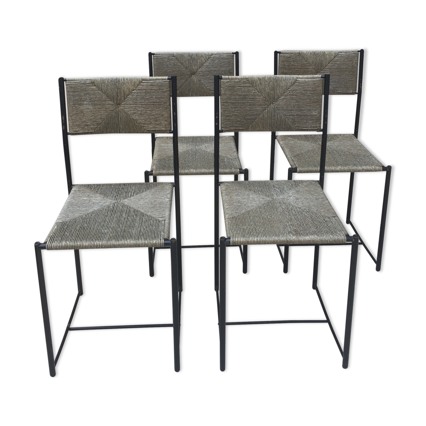 Series of 4 chairs paludis chair 150