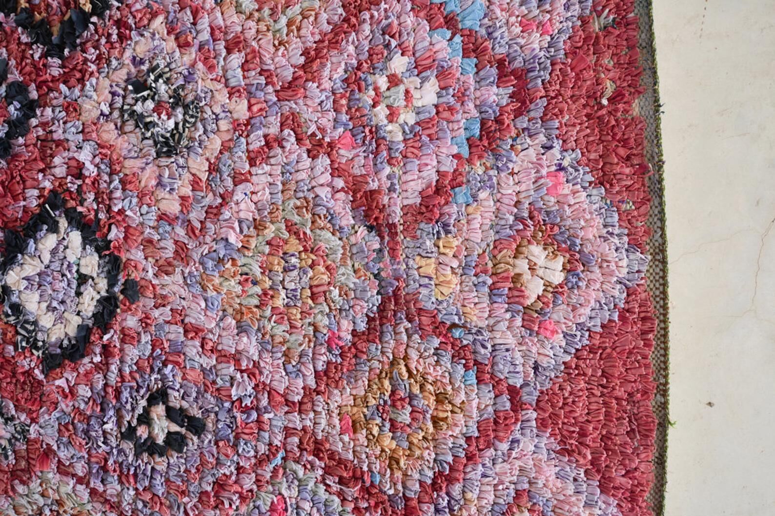 Carpet boucherouite 124x277cm