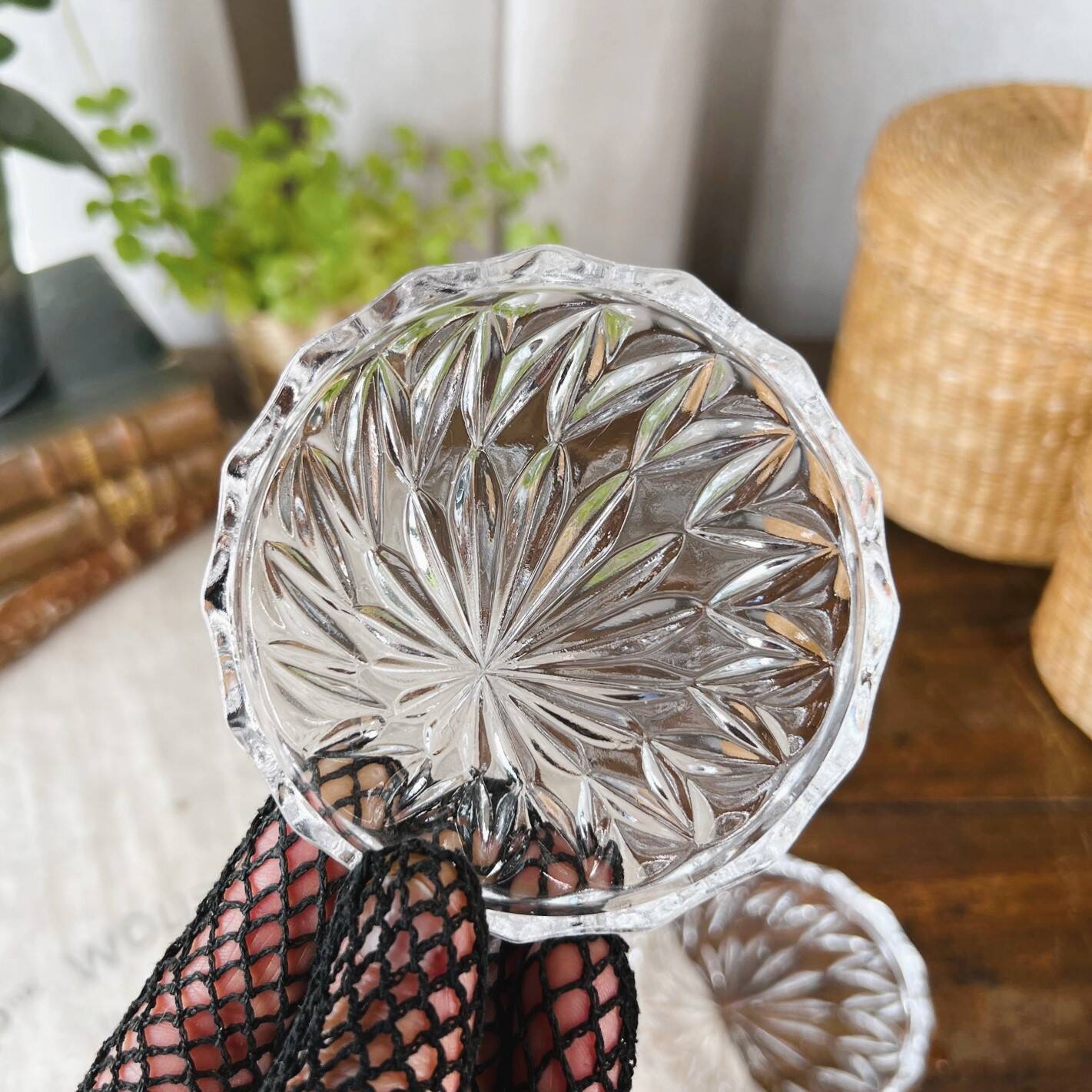 6 coasters with holder