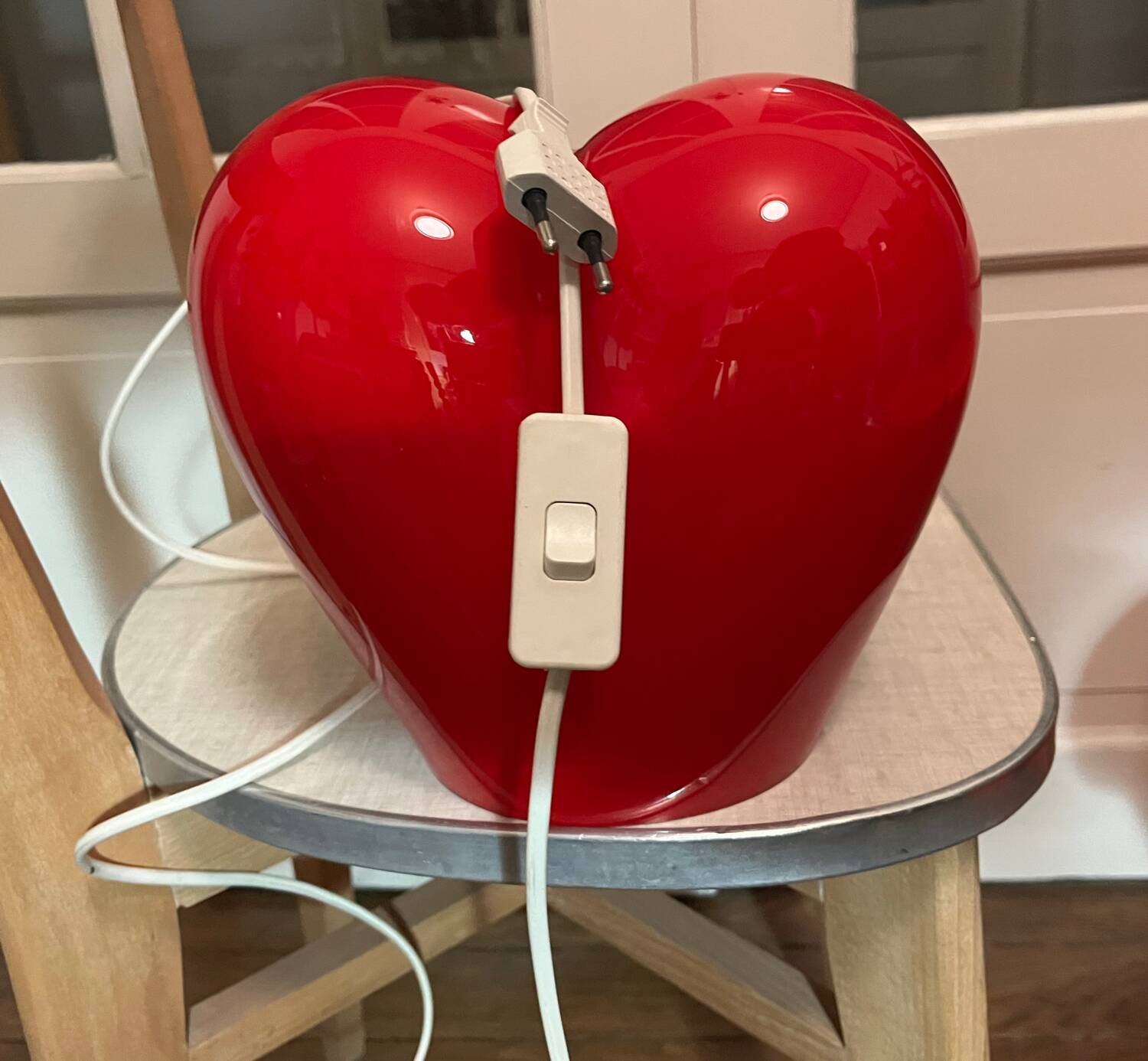 Lampe Habitat en forme de cœur