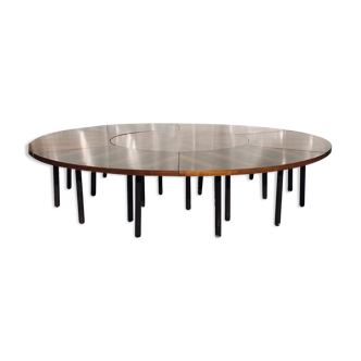 1960 mahogany meeting table