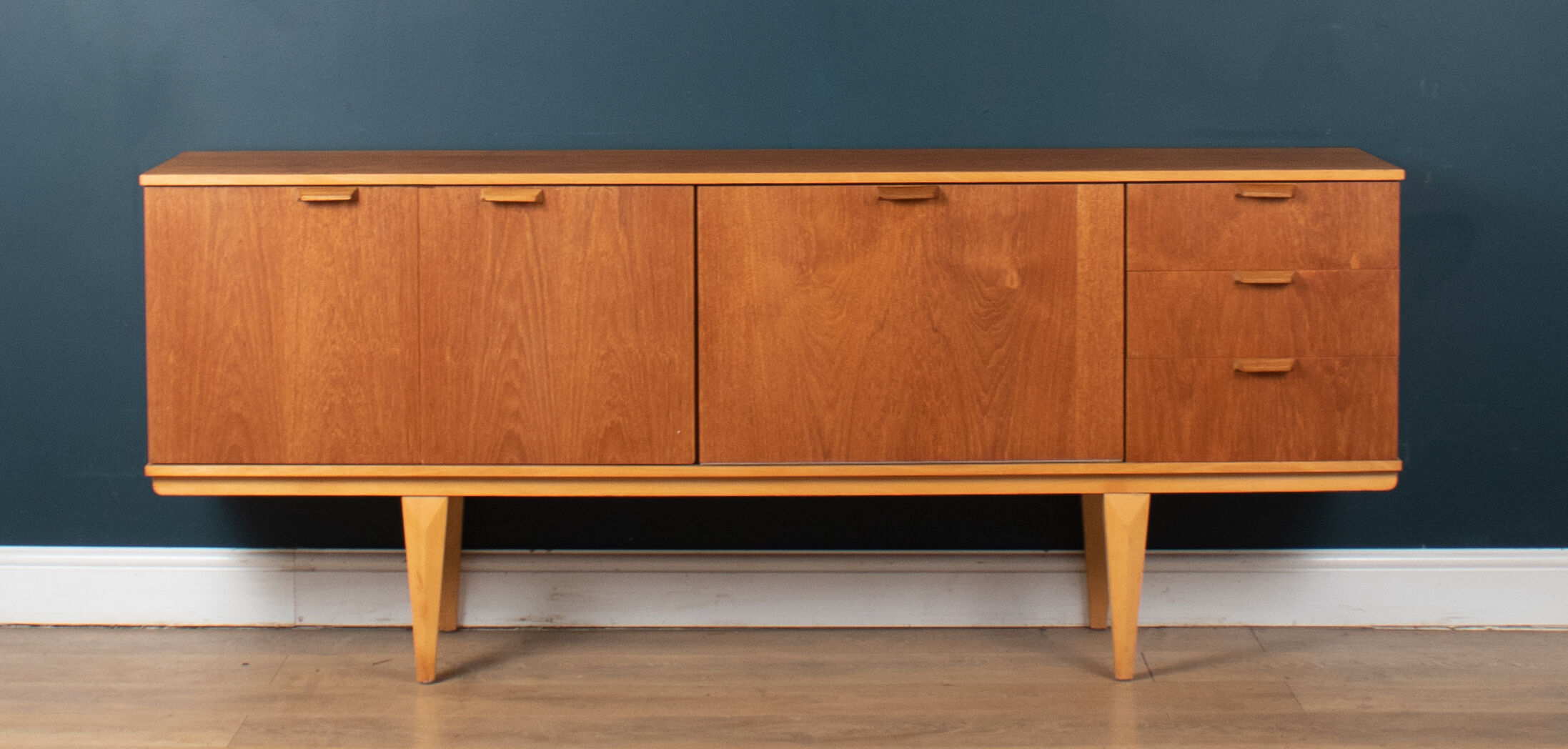 Retro teak 1960s sideboard