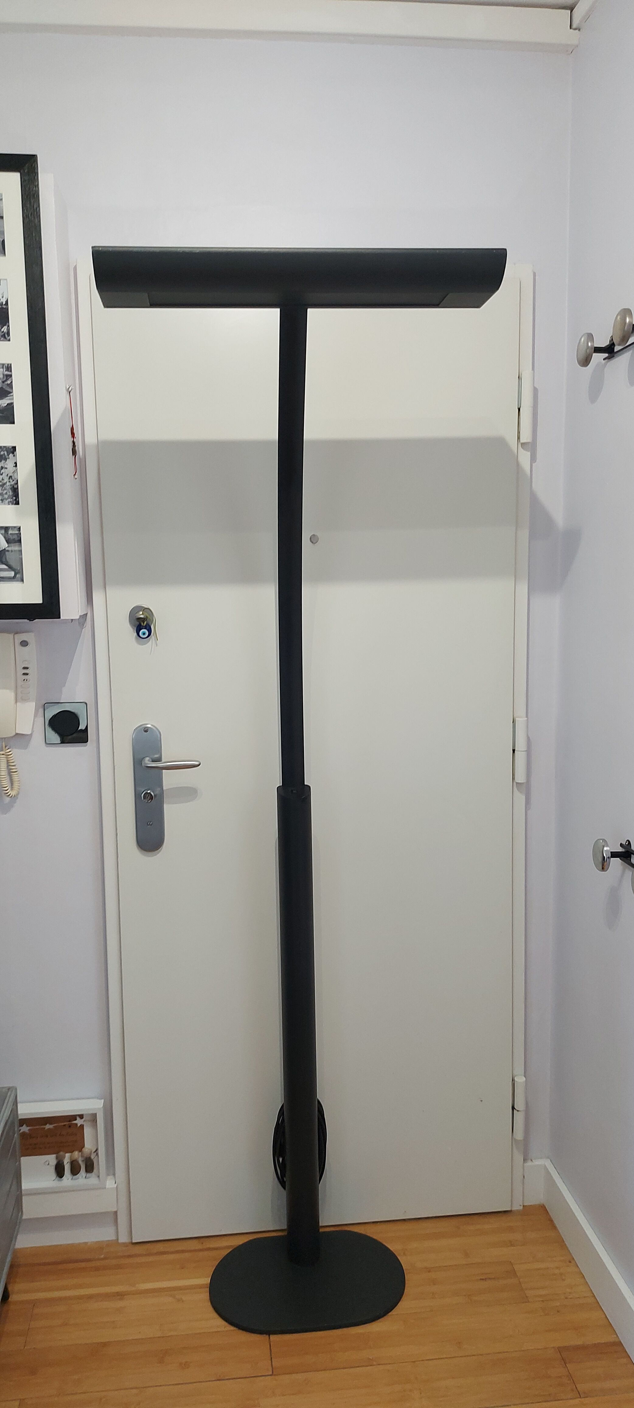 Floor lamp design RAdIAN 1m90 - model Epur 2x55W compact