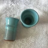 Two vintage ceramic mugs