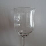 9 verres vin rouge cristal de Baccarat modèle Capri signés - 15 cm