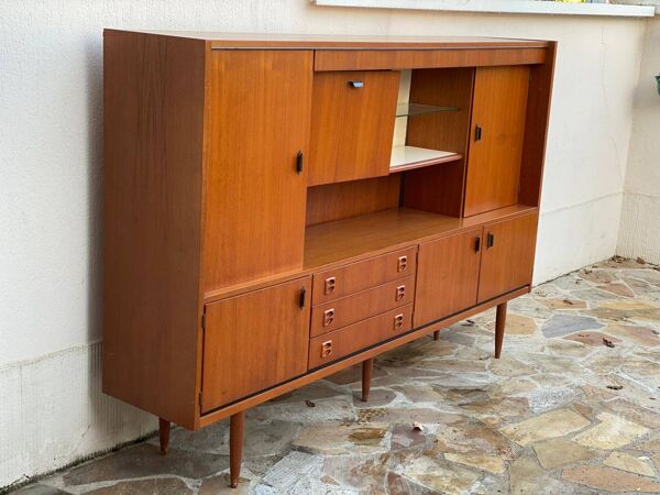 Living Enfilade scandinave en teck 1950