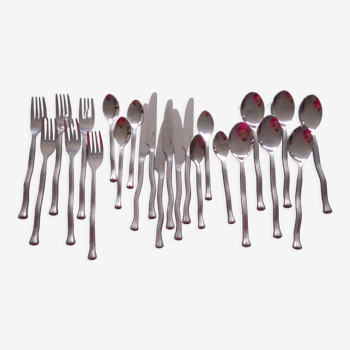Stainless steel housewife design model 24 pieces