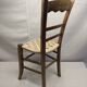 19th-century peasant chair restored – handmade Danish cord weaving