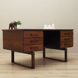 Bureau en palissandre, design danois, années 1960, designer : Torben Valeur & Henning Jensen, fabricant : Dyrlund