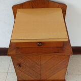 1950 oak bedside table