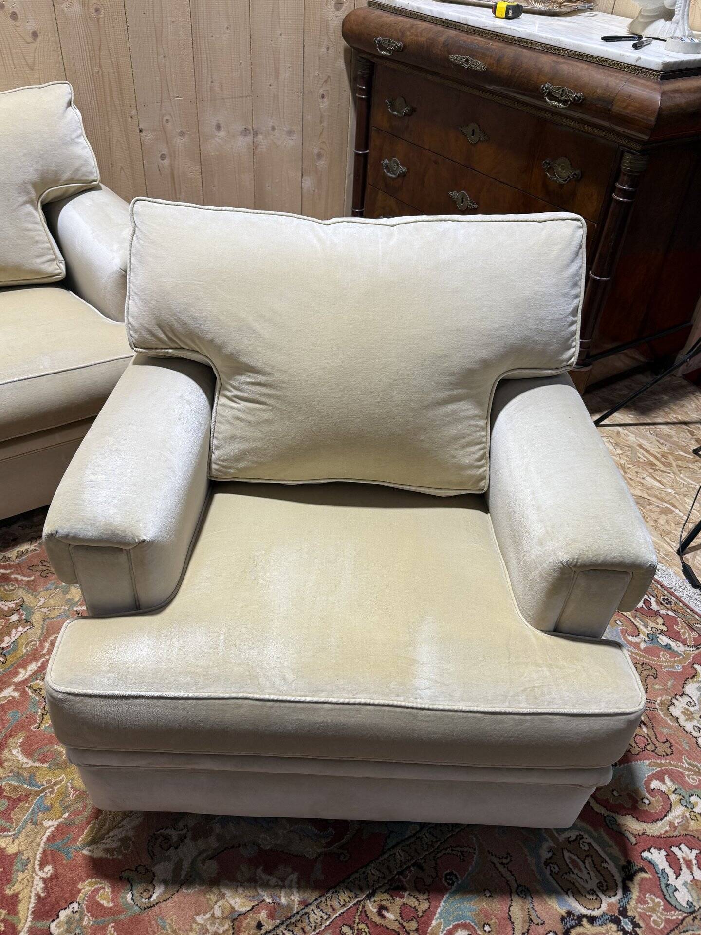 Schwartz living room sofa and two armchairs