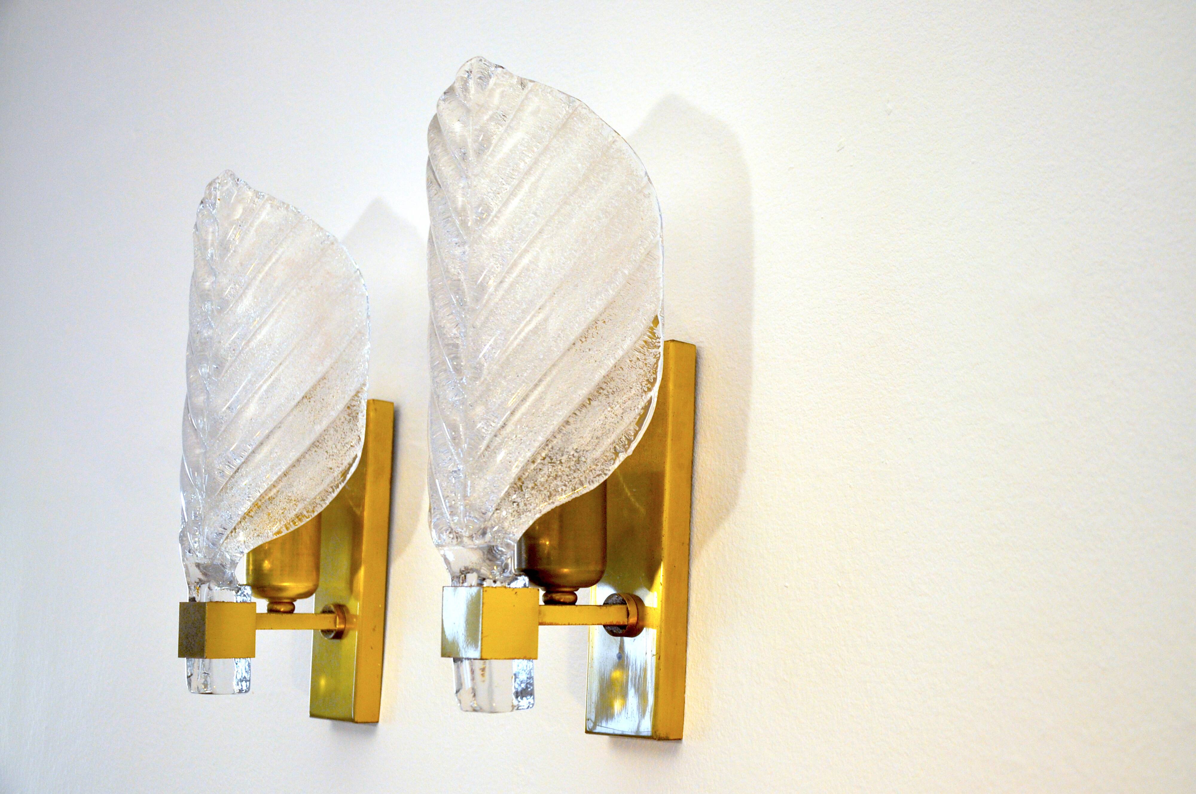Pairs of Carl Fagerlund wall lights - 1960