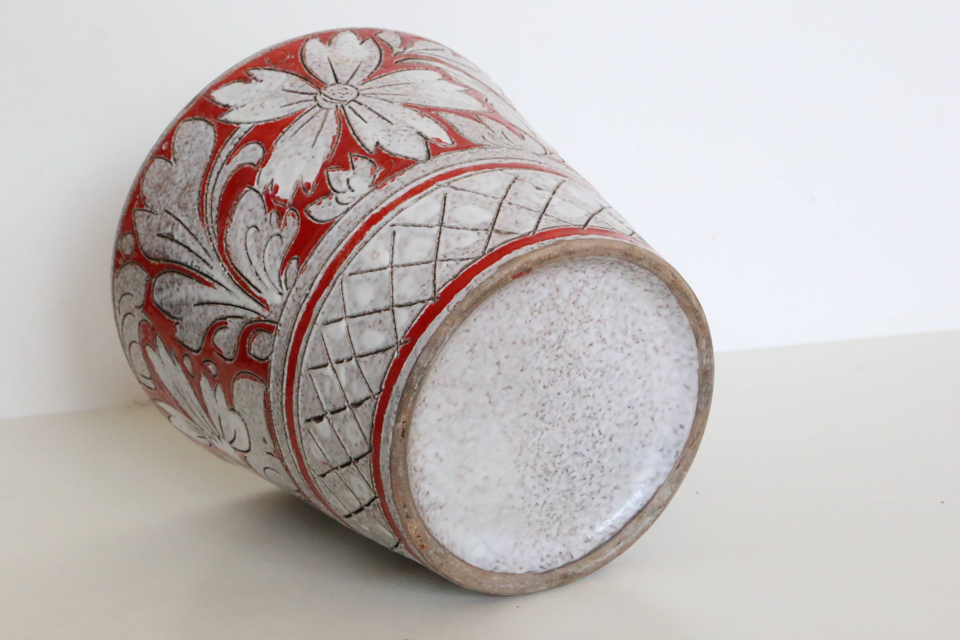 Italian ceramic planter by Fratelli Fanciullacci, circa 1950/60 /