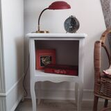 Farrow & Ball Painted Wood Bedside Table / Side Table / End Table