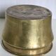 Cache-pot en laiton vintage