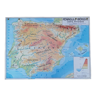 Ancienne carte MDI Espagne-Péninsule Ibérique