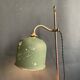 Workshop lamp, up and down, and green metal shade, 1930