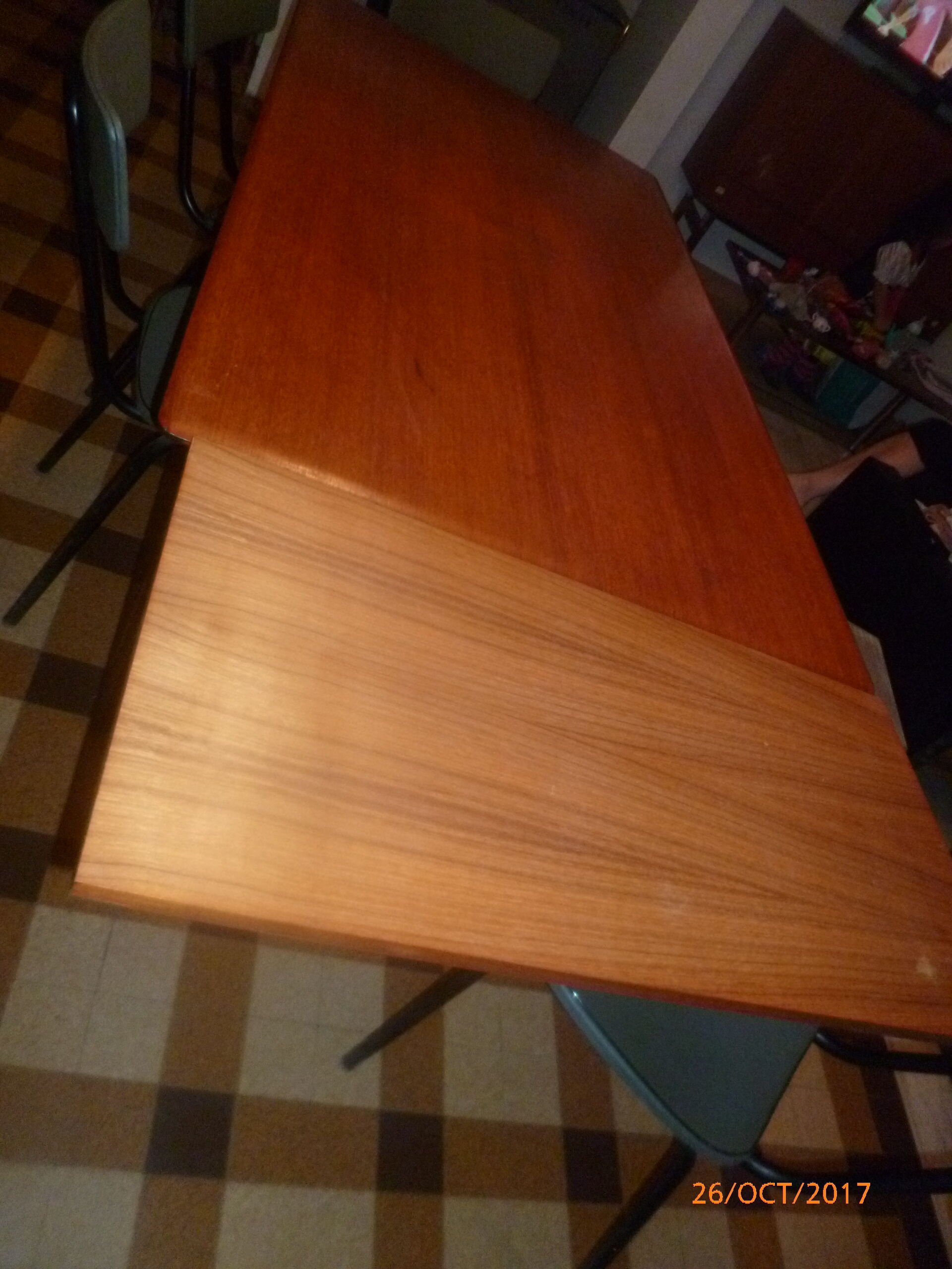 Teak 1960 scandinavian style dinning table