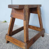 Rustic workshop stool