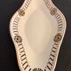 Pair of art deco raviers signed Longwy and numbered, model Gerazine