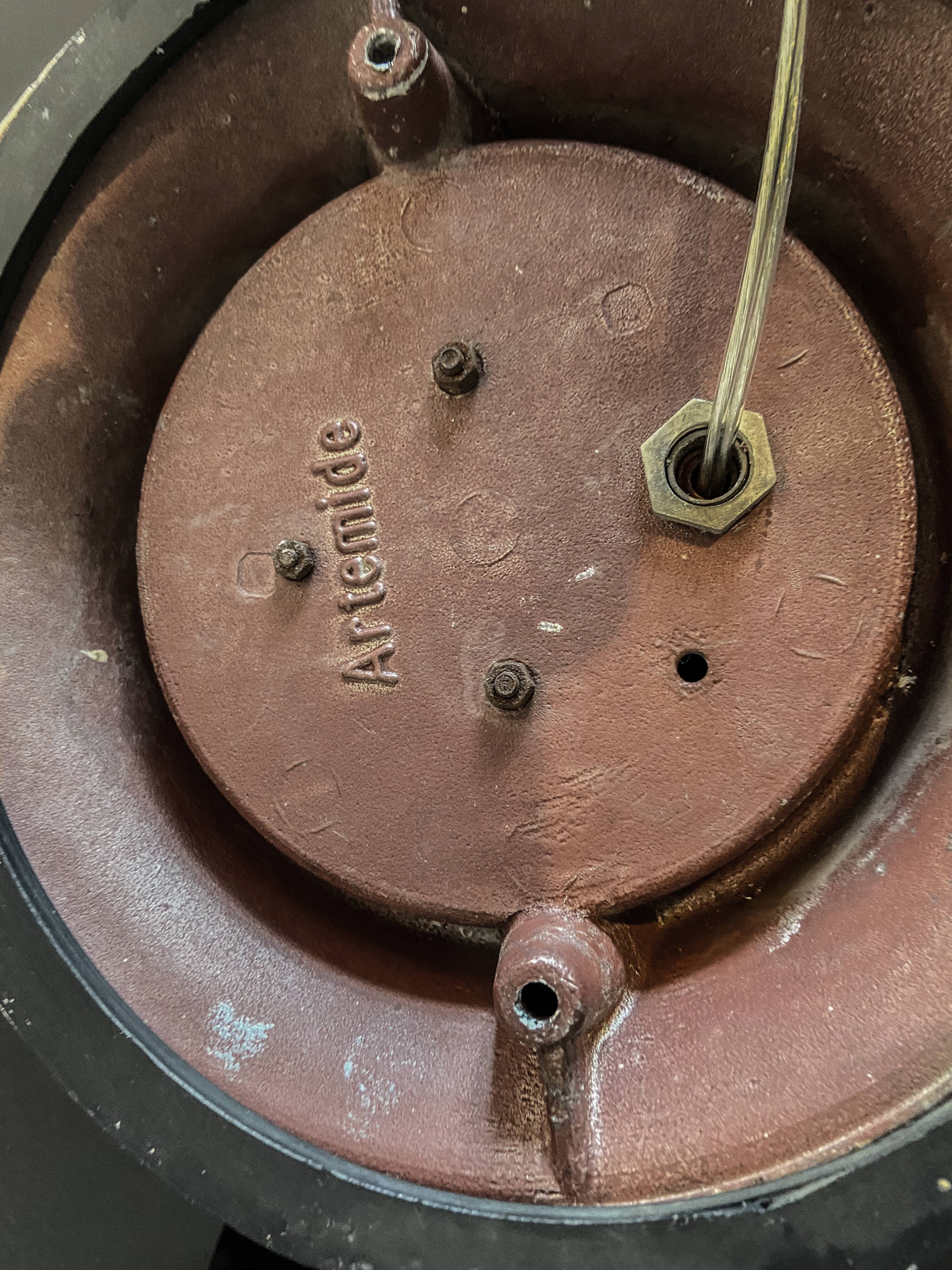 Set of 4 lamps artemide, italy 1970s