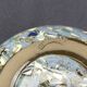 Gerbino, Vallauris, blue ashtray in mosaic earth