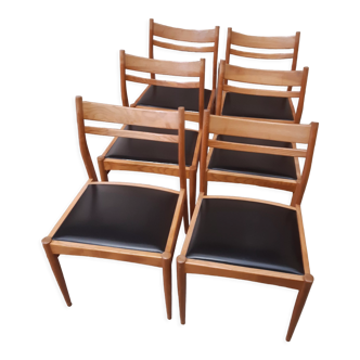 6 60s chairs