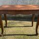 Small coffee or side table, oak, marquetry, Louis XV style, vintage