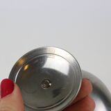 Set of 6 stainless steel bowls by Letang-Remy, vintage French, 1970s