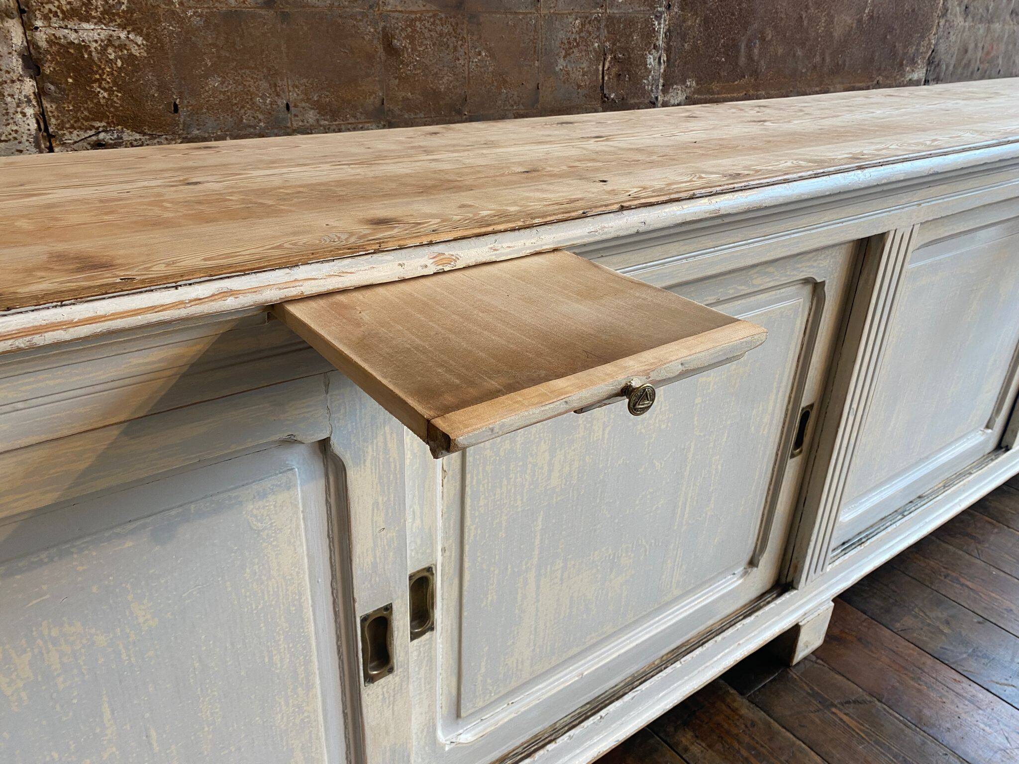 Back of bakery counter