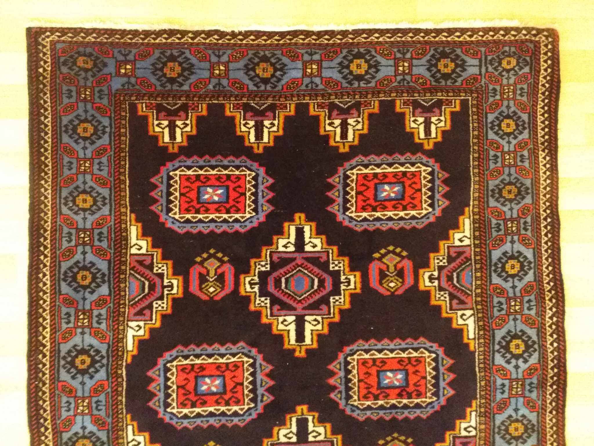 Handmade persian yalameh rug 204x124cm