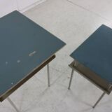 Dutch design set of two sidetables by Wim Rietveld for Auping Holland