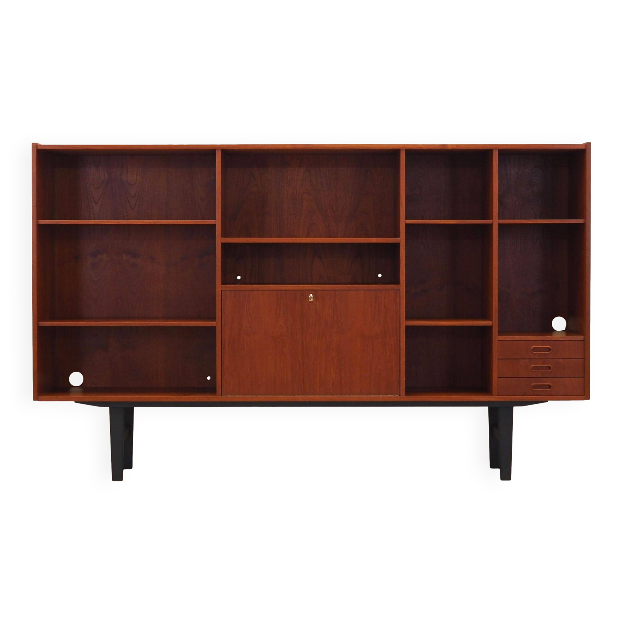 Teak bookcase, Danish design, 1970s, production: Denmark
