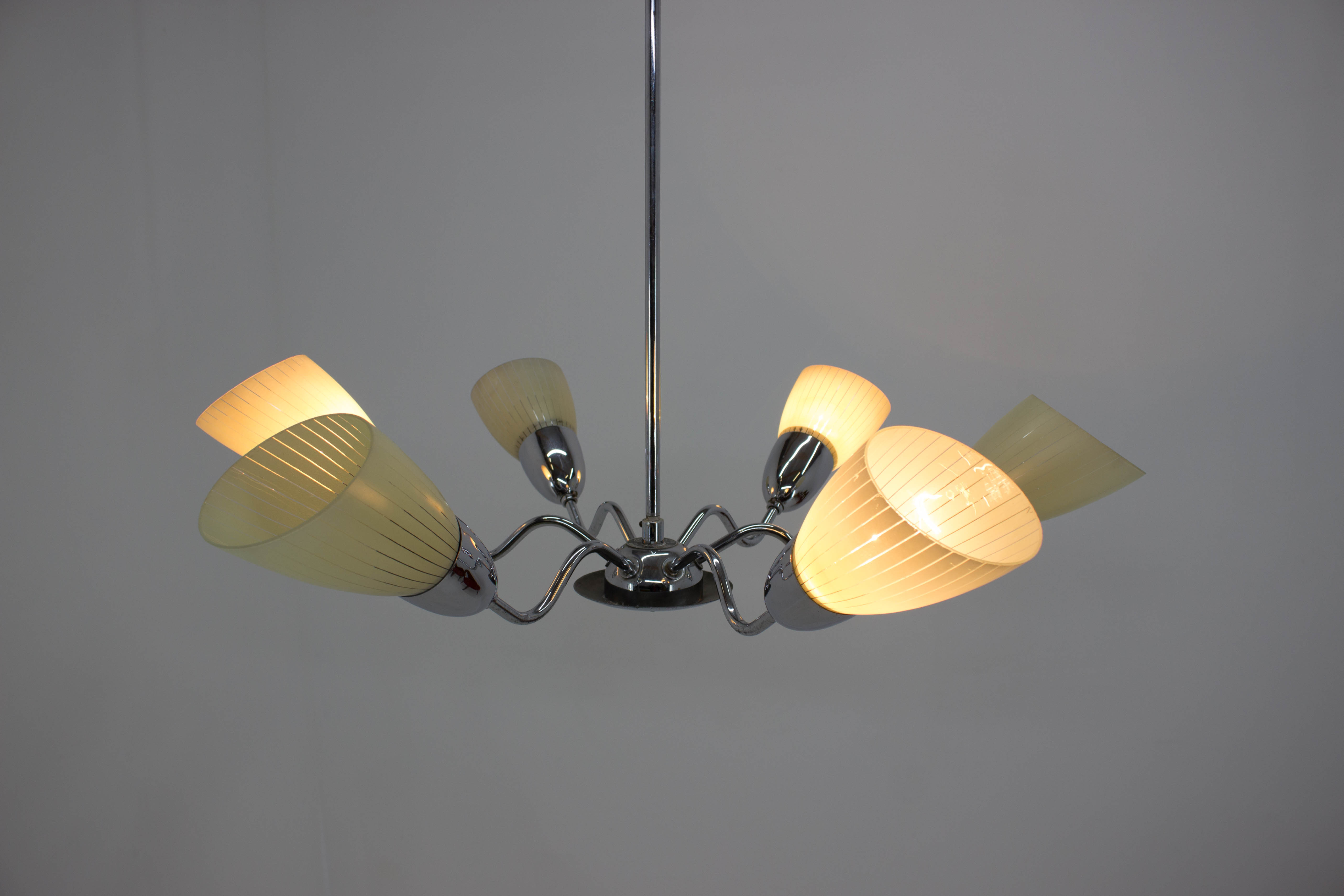 Chandelier by Instala Decin, 1960