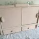 Toilet cabinet, bathroom vintage