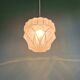 Art Deco frosted glass pendant, 1920s-30s