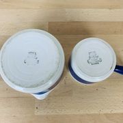2 saucières céramique Koka par Rörstrand Suède, scandinave