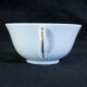 Pair of dejeuner cup and porcelain cup ch. field haviland limoges