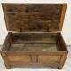Natural oak wood chest, bedside chest