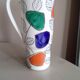 Vintage ceramic with floral pattern